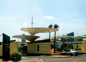 北流膜结构案例