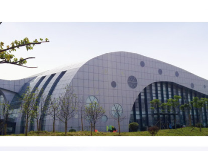 北流会议中心外景网架工程